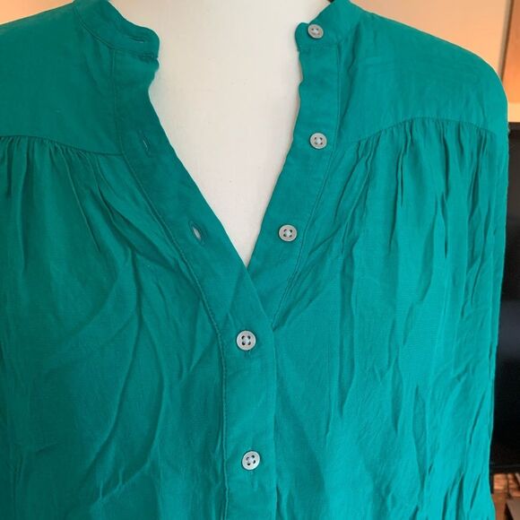 Lucky brand | turquoise top - Picture 4 of 5